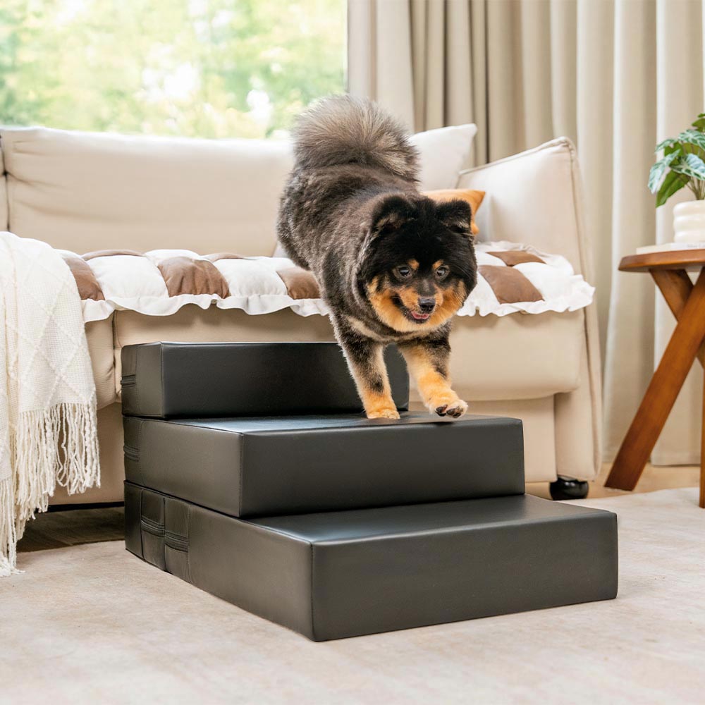 Scala per animali domestici modulare multi-livello in PU impermeabile e lavabile