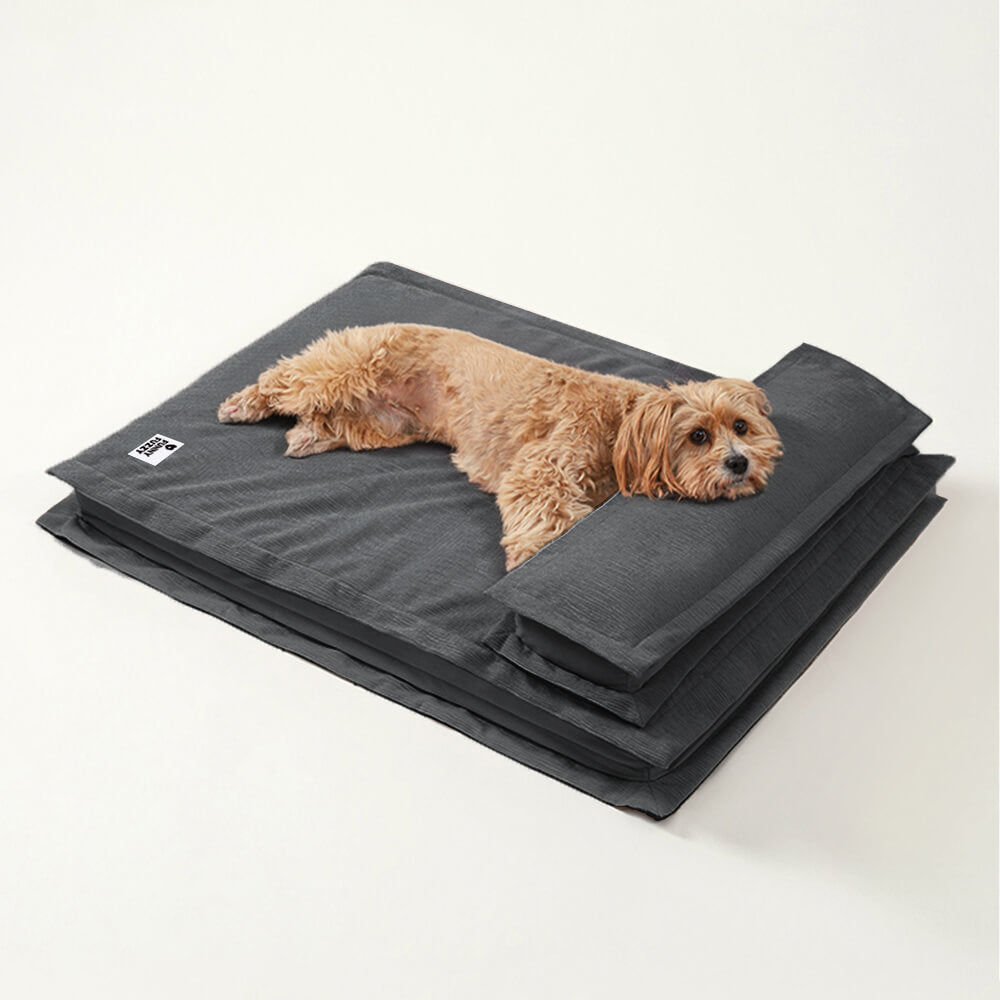 Antiansiedad impermeable con soporte de esponja Cama para perros para dormir profundo