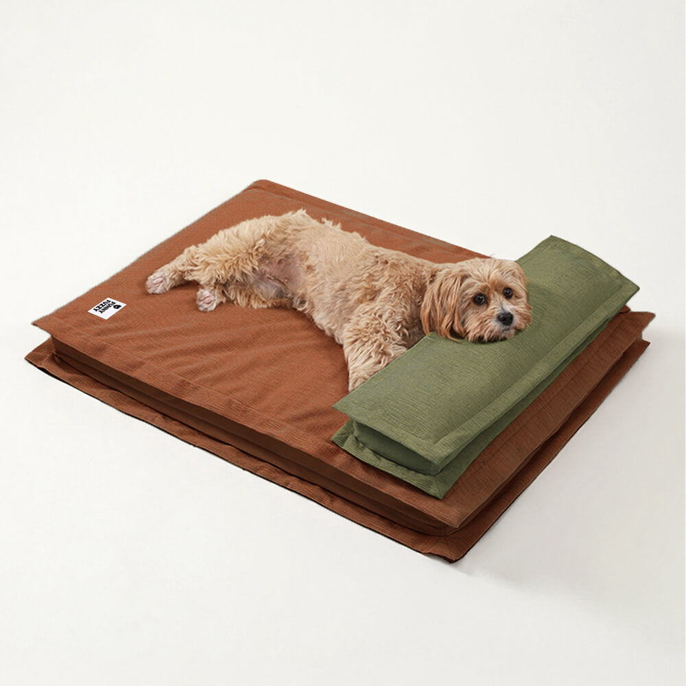 Anti-Anxiety with Sponge Support Deep Sleeping Dog Bed