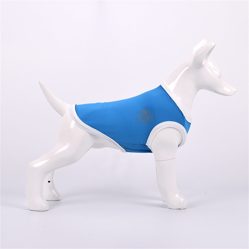 Pet Dog Clothes Multicolor Sunscreen Breathable Thin Vest