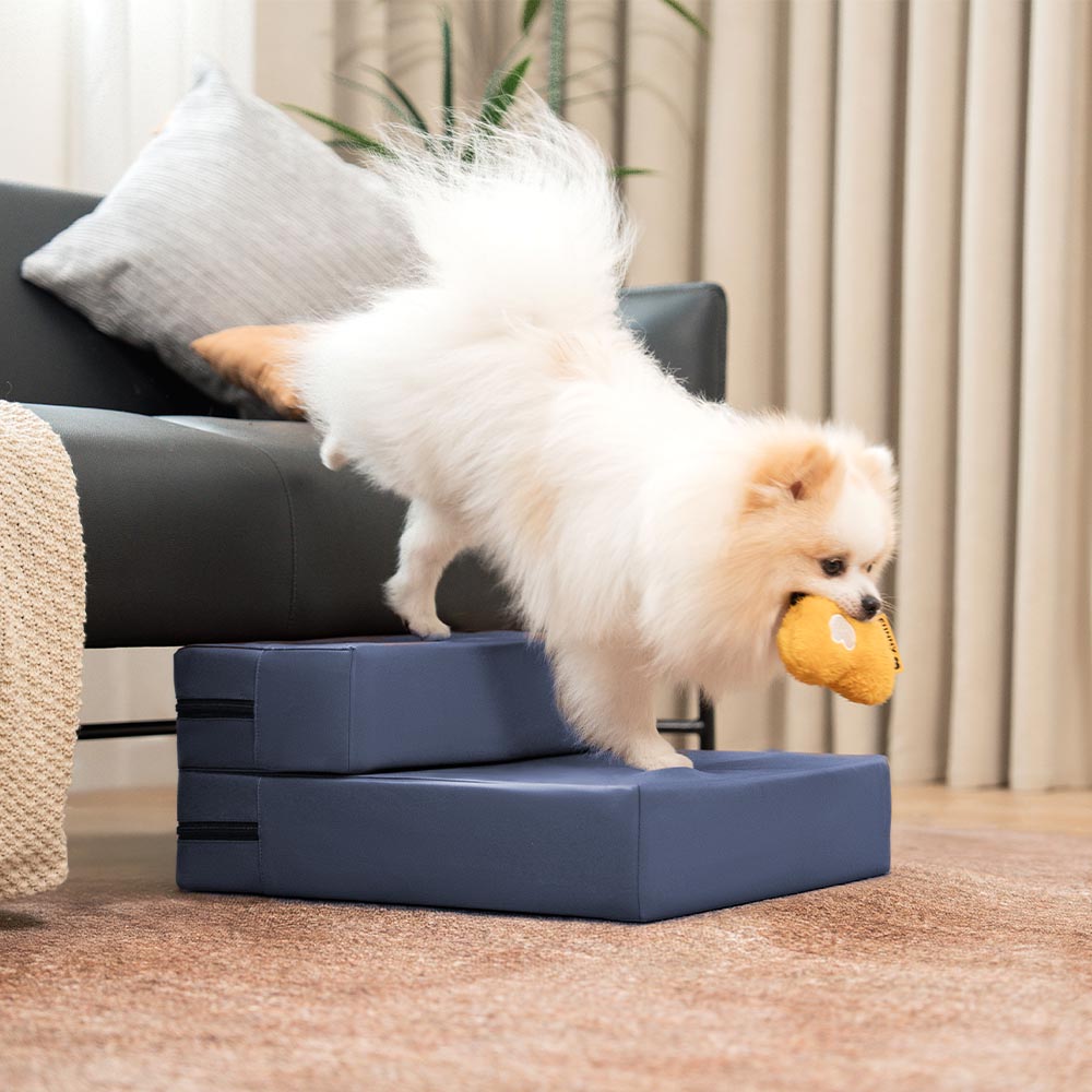 Scala per animali domestici modulare multi-livello in PU impermeabile e lavabile