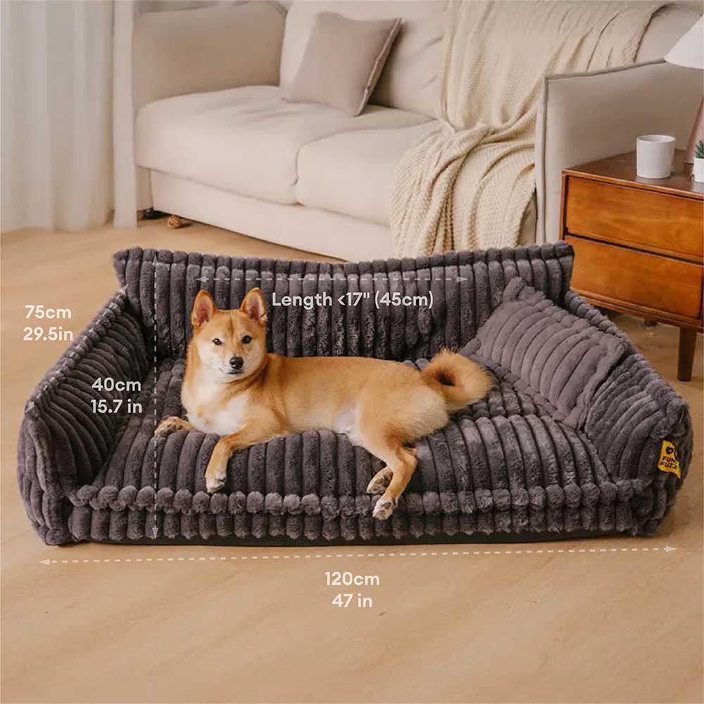 Grande cuscino lavabile per cani, morbido ortopedico, soffice divano letto per cani: sogno snoozy