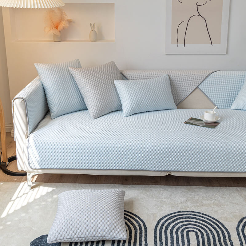 Housse de canapé sectionnelle de protection de meubles imperméable de refroidissement multifonctionnel