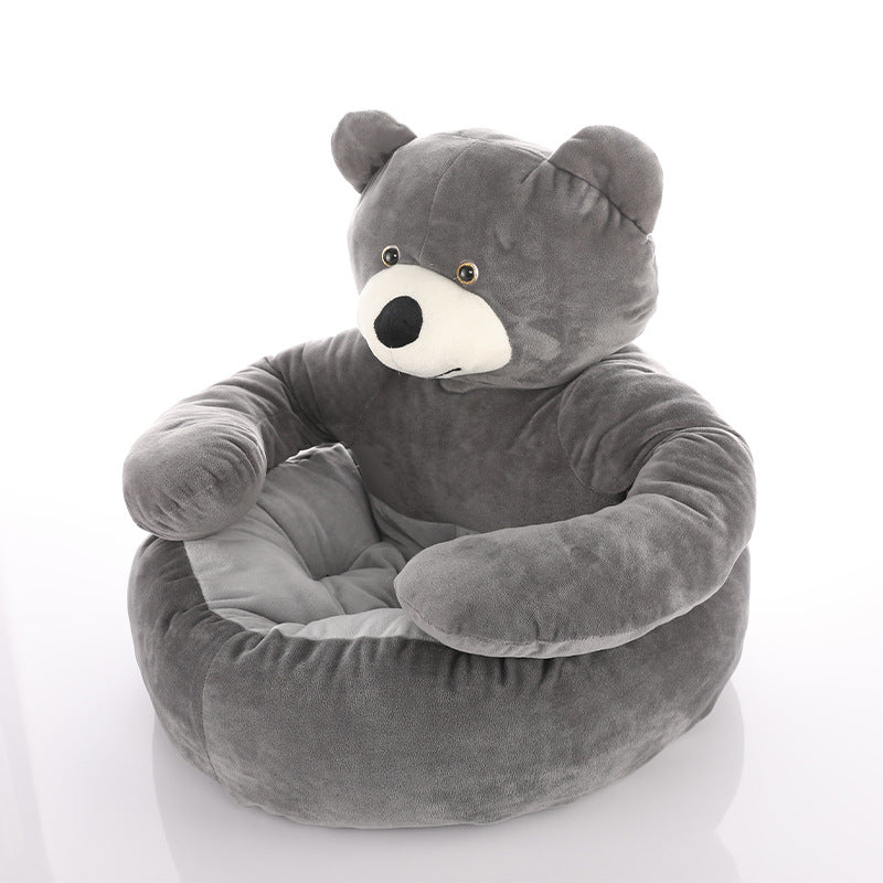 Letto per gatti a forma di orsetto, staccabile e coccoloso.