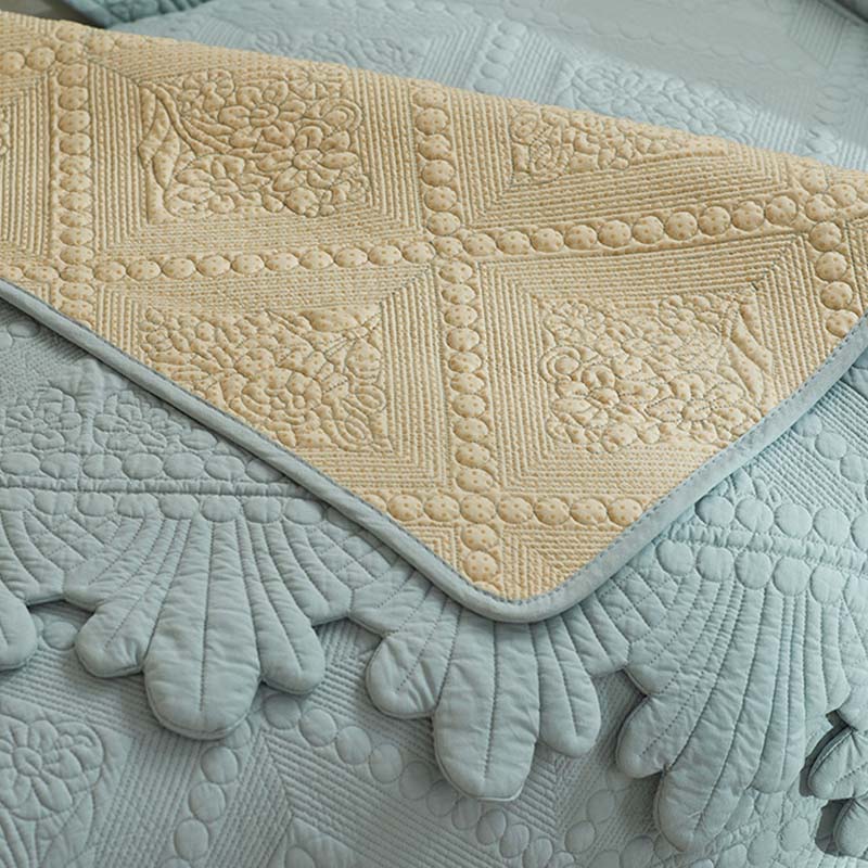 Copertura per divano in cotone lavabile con spigoli in tessuto alla moda