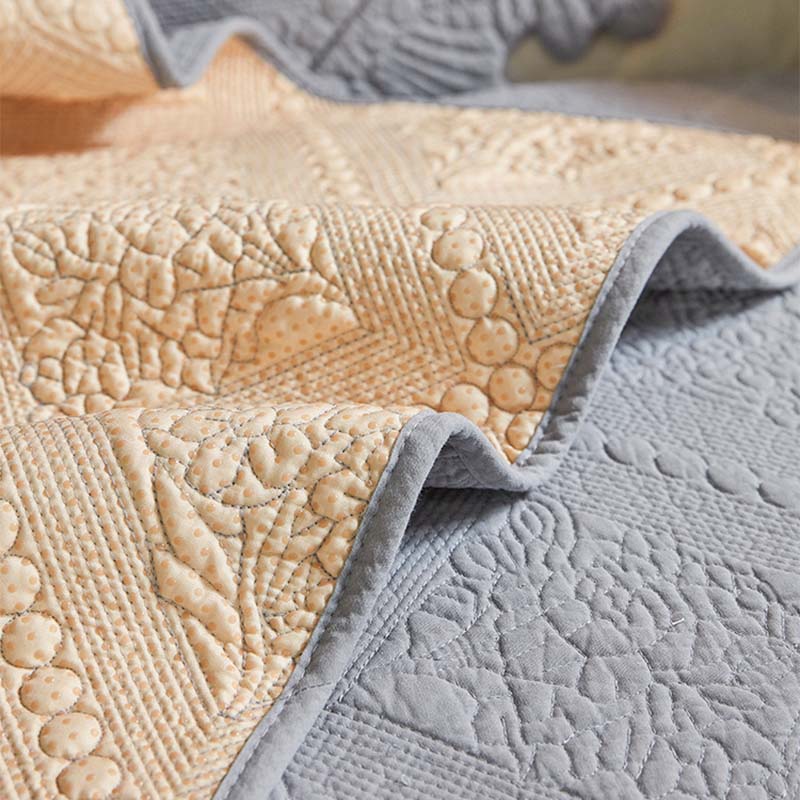 Copertura per divano in cotone lavabile con spigoli in tessuto alla moda