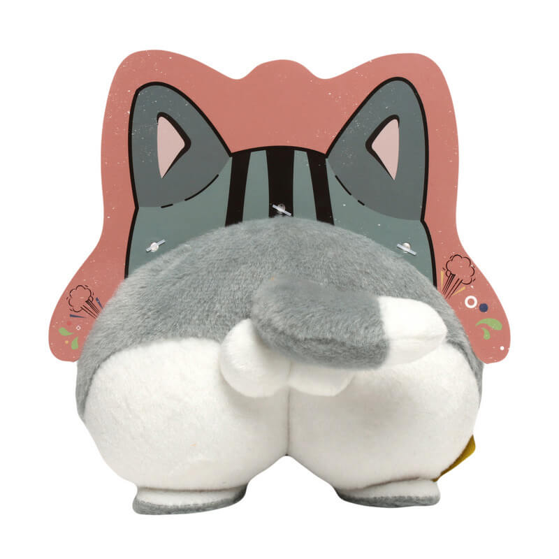 Divertente Giocattolo di Peluche per Cani Squeaky - Sedere