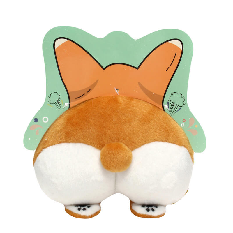 Divertente Giocattolo di Peluche per Cani Squeaky - Sedere