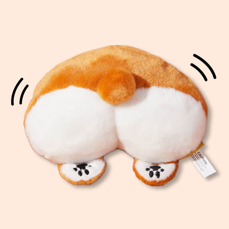 Divertente Giocattolo di Peluche per Cani Squeaky - Sedere