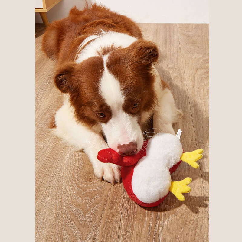 Divertente Giocattolo di Peluche per Cani Squeaky - Sedere