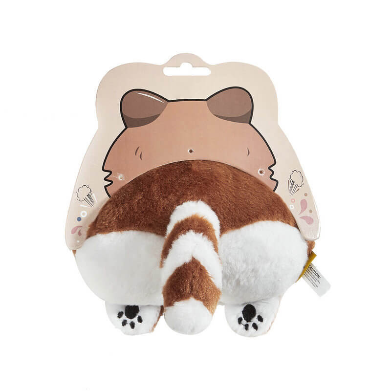 Divertente Giocattolo di Peluche per Cani Squeaky - Sedere