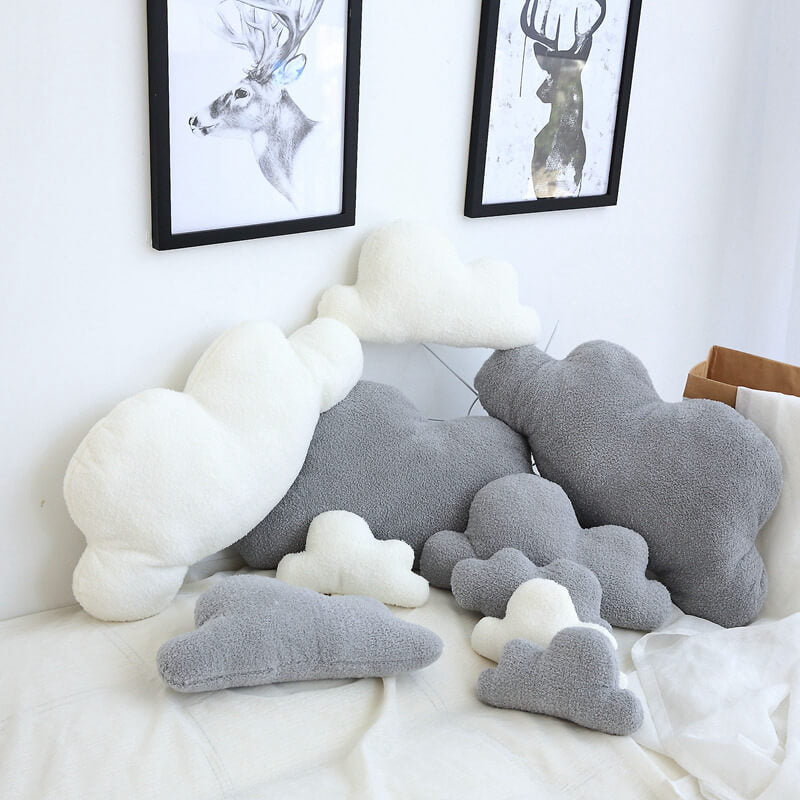 Bellissimo cuscino per divano a forma di nuvola, morbido cuscino per divano