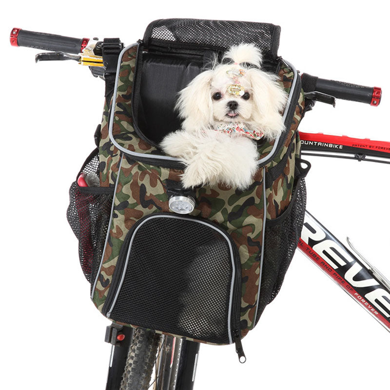 Sac à dos multifonctionnel pour porte-vélos pour chien et chat