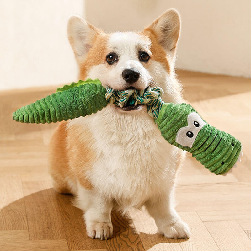 Giocattolo interattivo per cani a corda squeaky - Serie animali