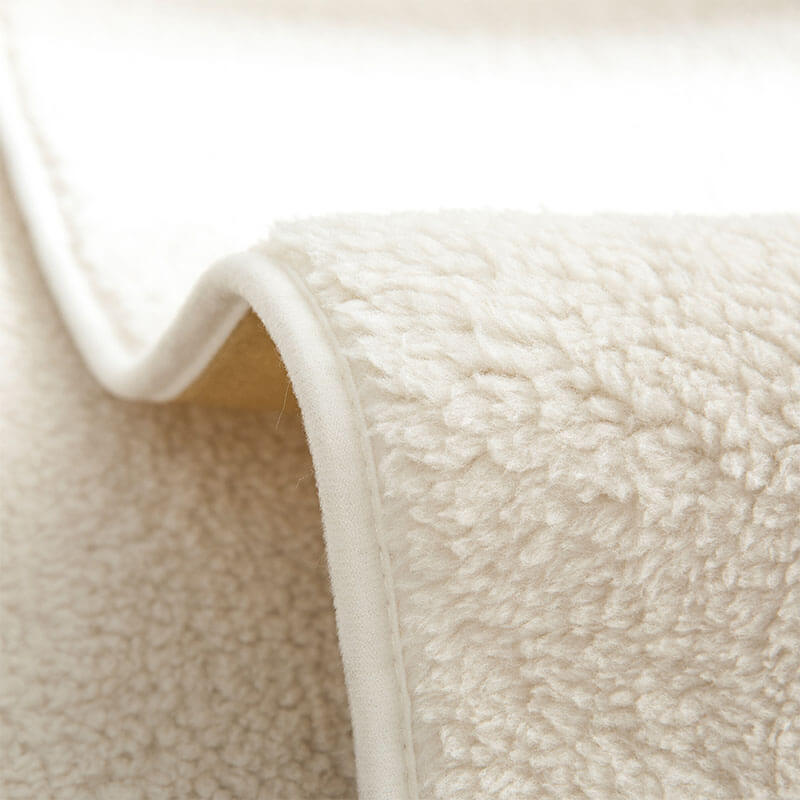 Copertura per divano impermeabile in morbido pile sherpa sintetico antiscivolo