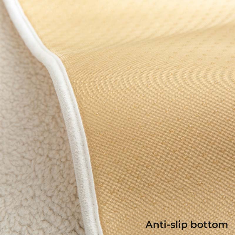 Copertura per divano impermeabile in morbido pile sherpa sintetico antiscivolo