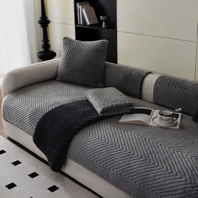 Elegante fodera protettiva per divano, materiali multipli di qualità premium