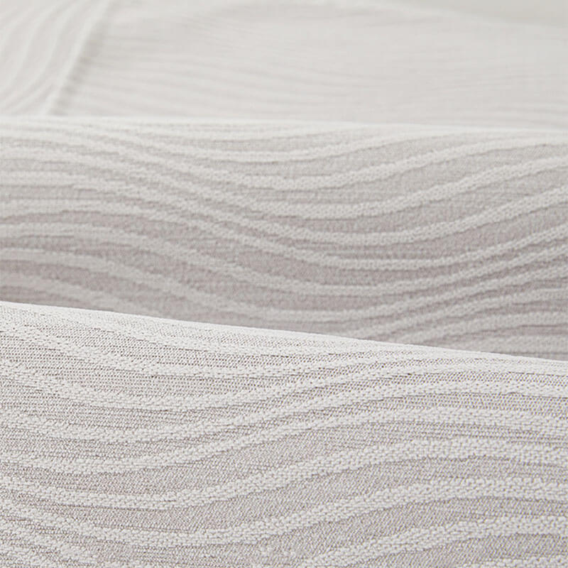 Copertura per divano in chenille morbido con texture a legno anti-graffio
