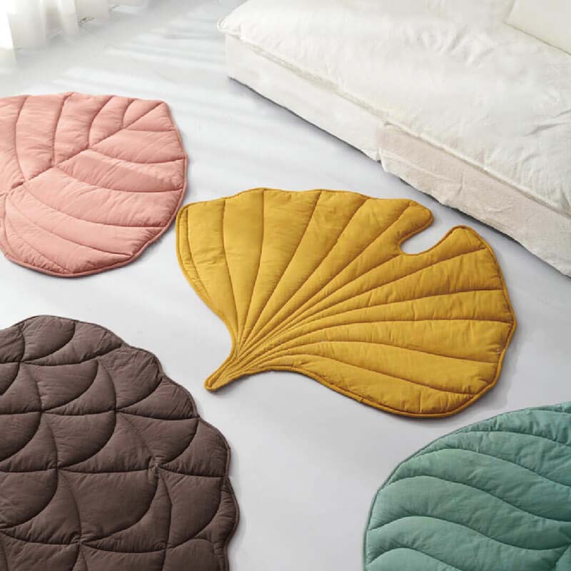 Coperta per cani a forma di foglia