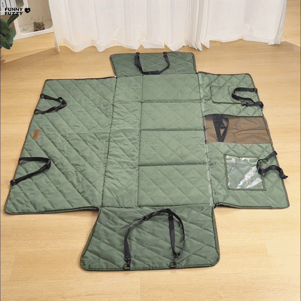 Estensore per Sedile Posteriore per Cani Extra-Large a Copertura Completa - Ideale per Viaggi e Campeggio