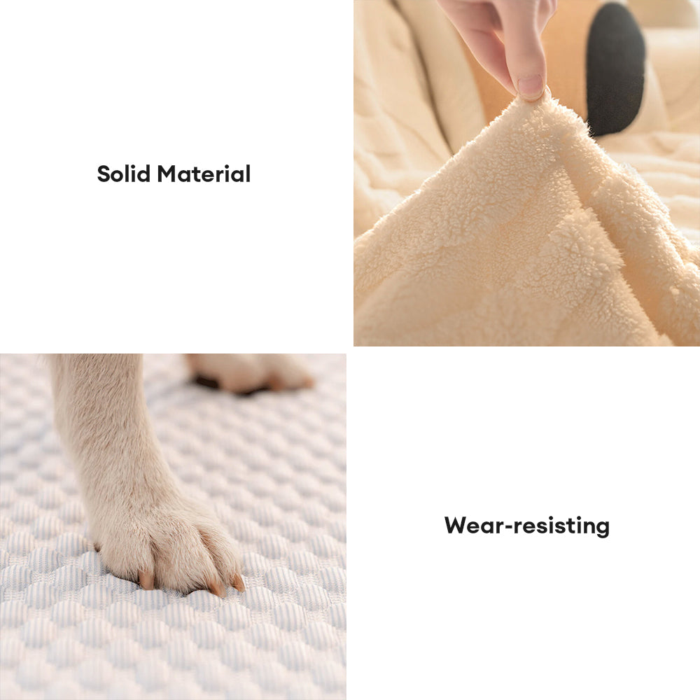 Copertura per divano antiscivolo in jacquard curvato in morbido peluche
