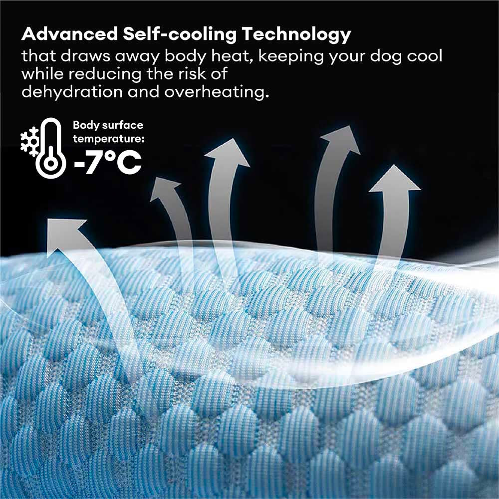 Cuscino di Sicurezza per Viaggi Rinfrescante per Cani di Grande Taglia - Chill Rover