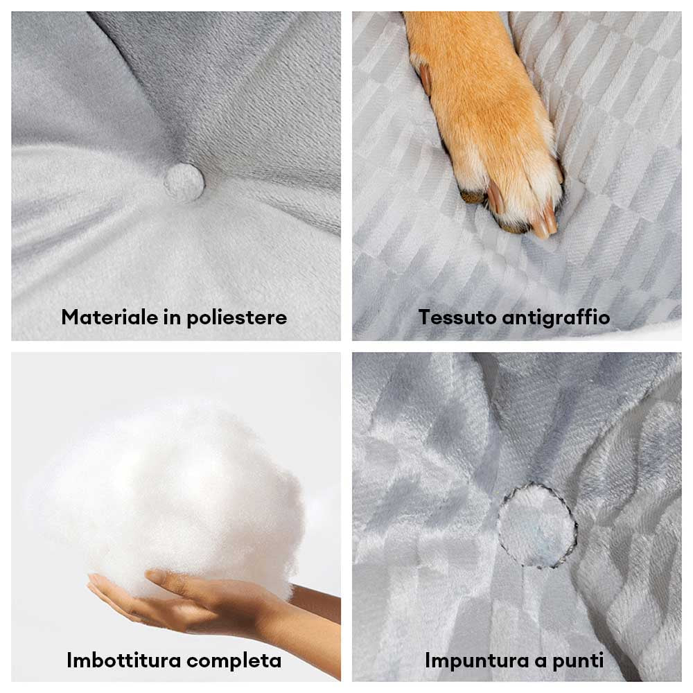 Materassino per cani lavabile e confortevole a doppio lato