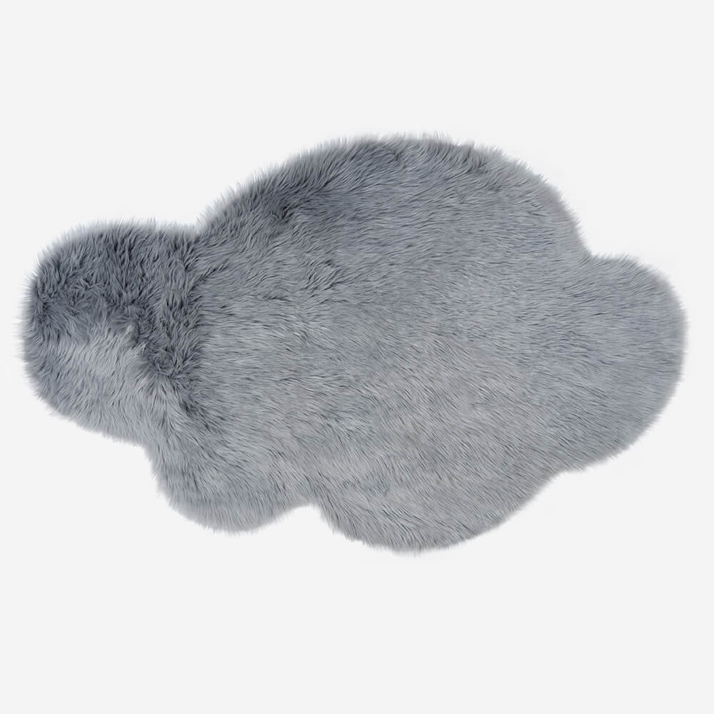 Tappetino per animali domestici in peluche lungo a forma di nuvola alla moda