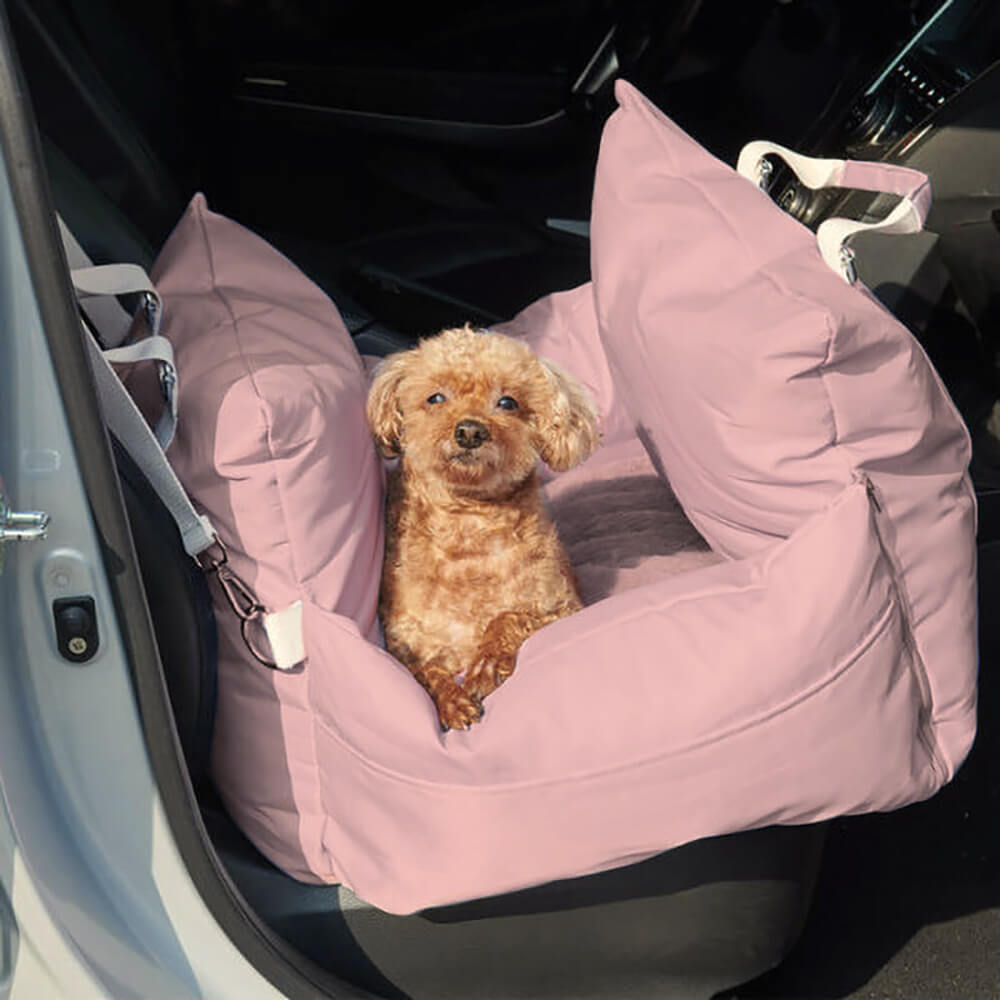 Waterproof Dog Car Seat Bed - First Class